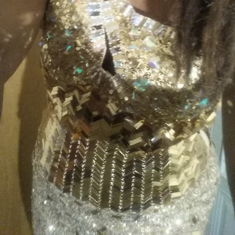 Gold (goldfinger) dress